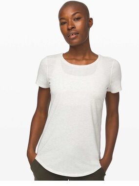 NWOT Lululemon Love Crew heathered dove grey